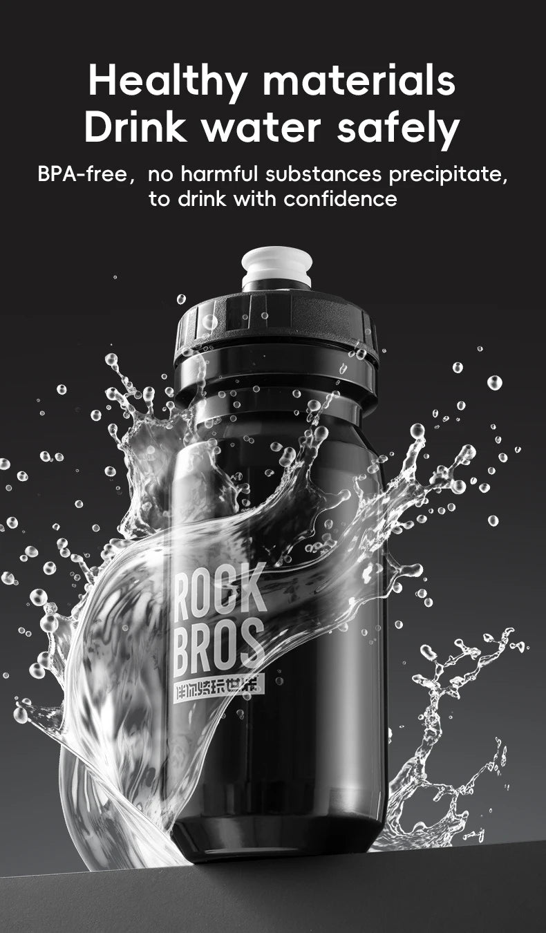 600ML Cycling Water Bottle Squeeze Sports Cup for Bike & Outdoor Use