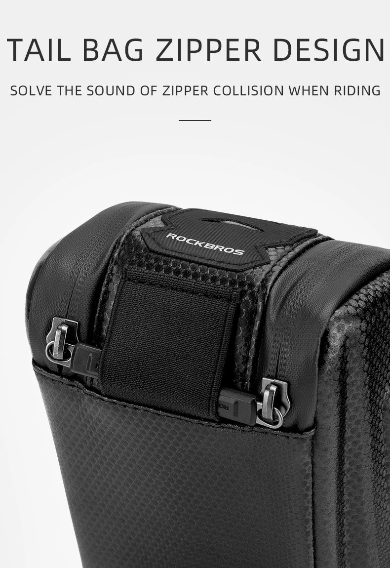 1.7L Waterproof Bicycle Rear Seat Bag
