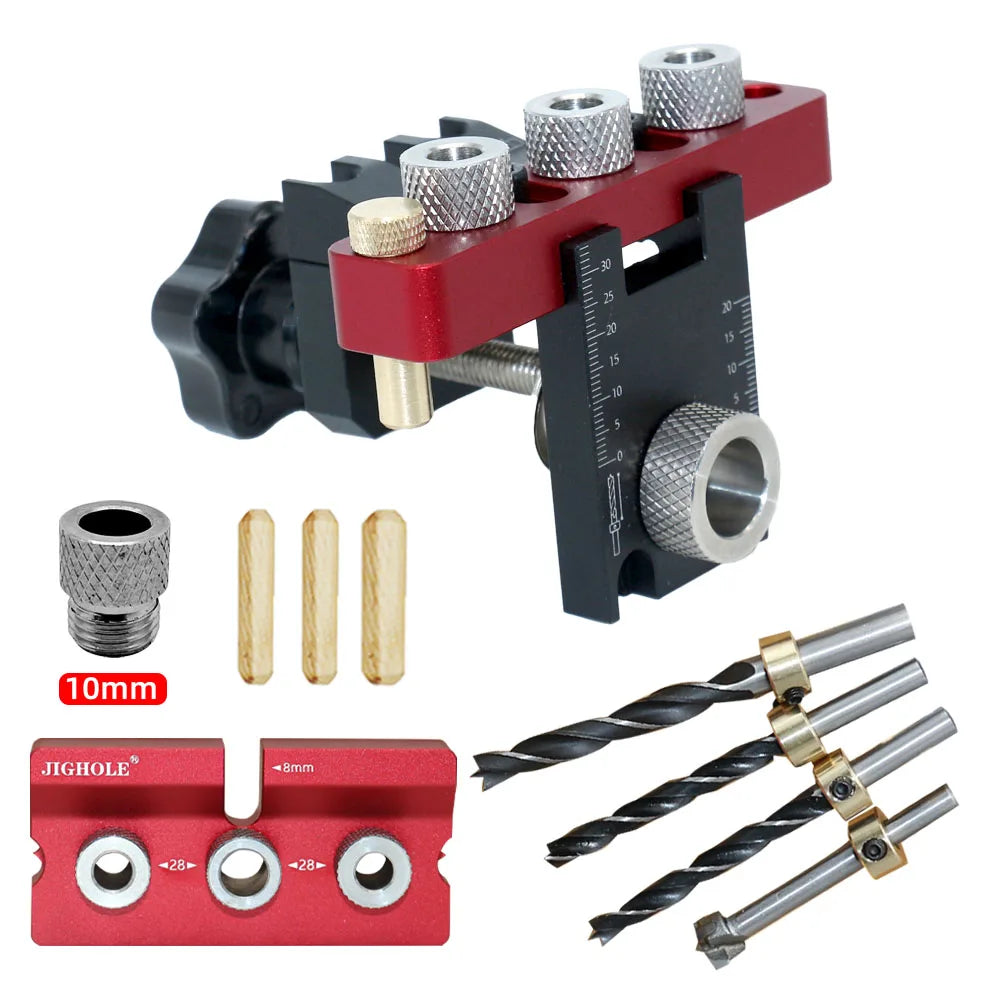 Three-in-One Adjustable Dowelling Jig
