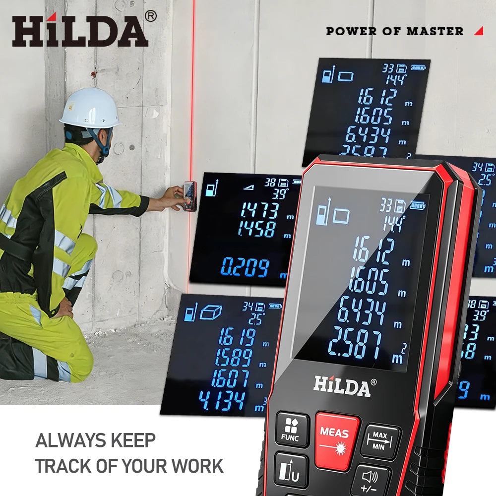 Digital Laser Distance Meter with Range Options