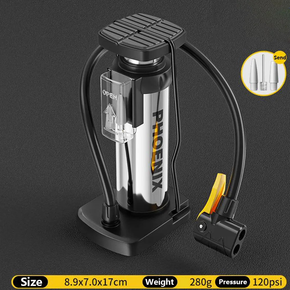 Portable Foot-Operated Pump, Style Options