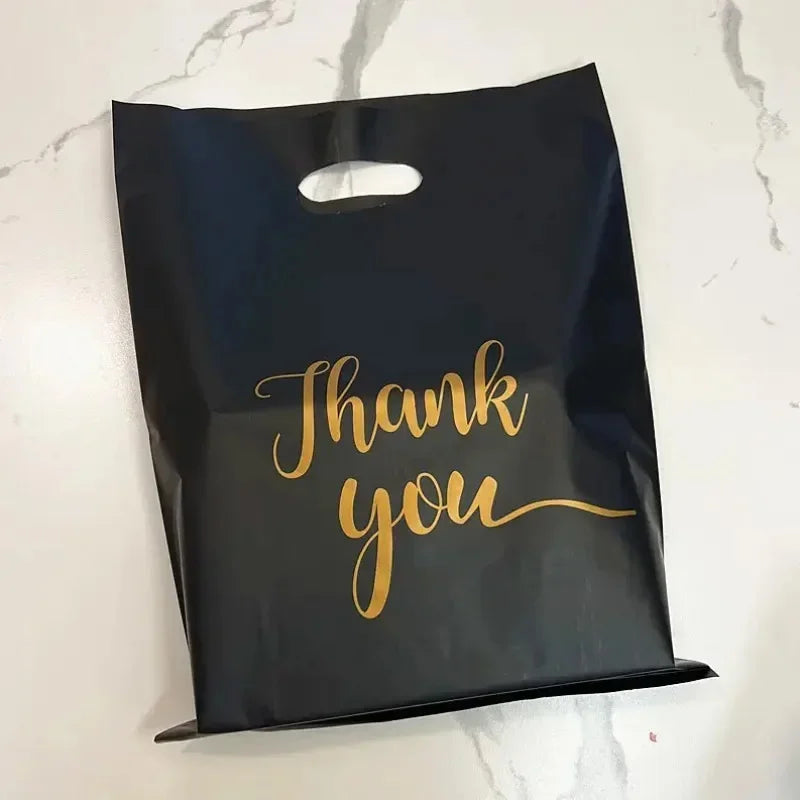 Borsa regalo per il Ringraziamento nera – 100PCS confezione per feste ed eventi