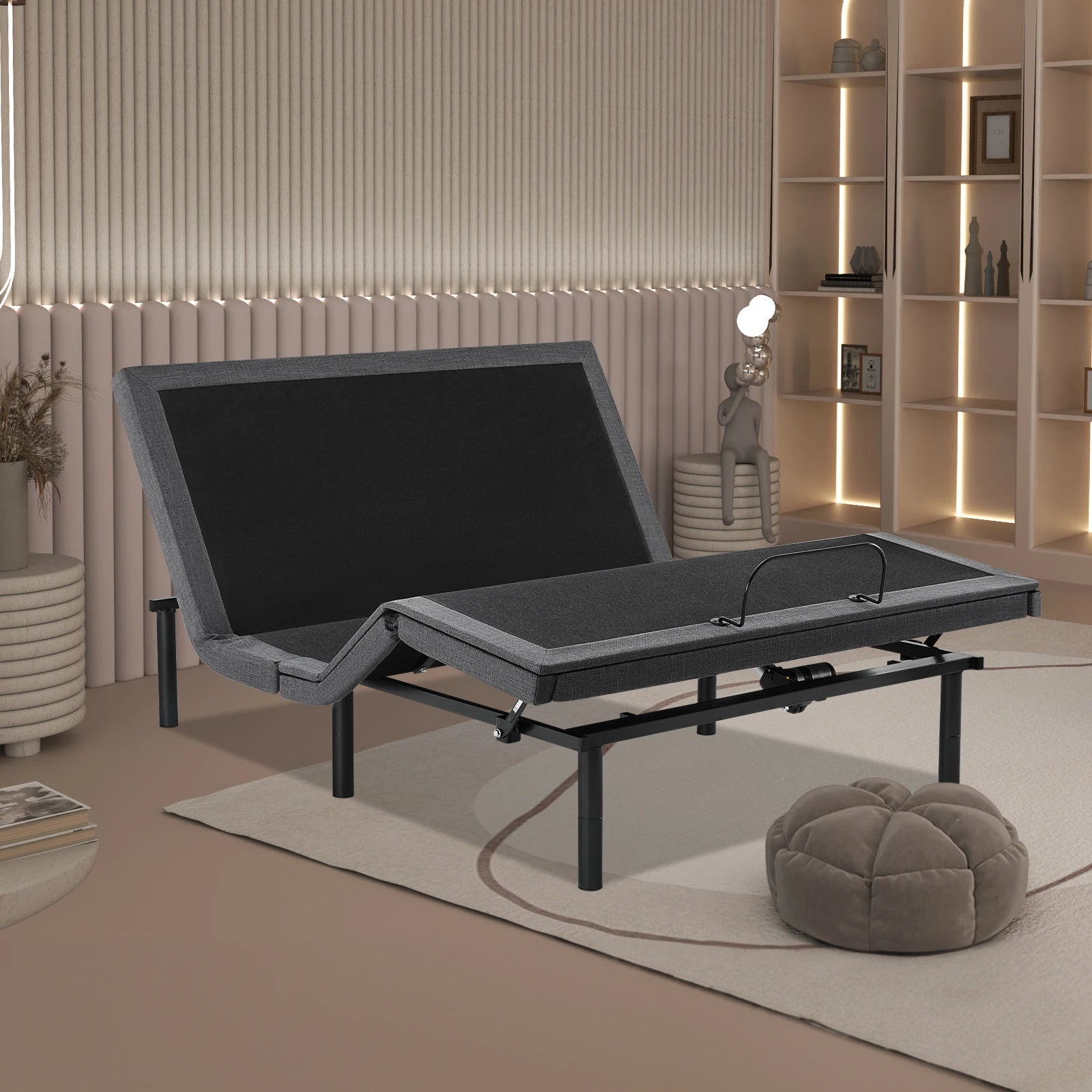Queen Adjustable Bed Frame with Wireless Remote & Zero Gravity