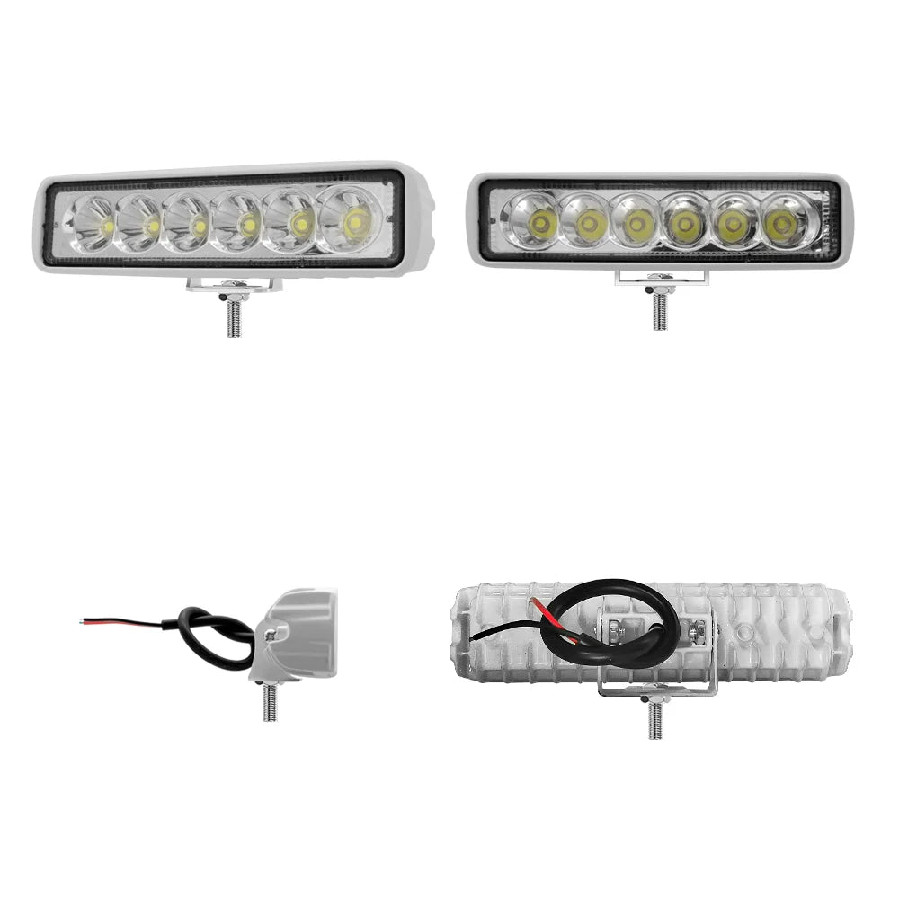 18 W LED Vehicle Work Light, 12-24 V