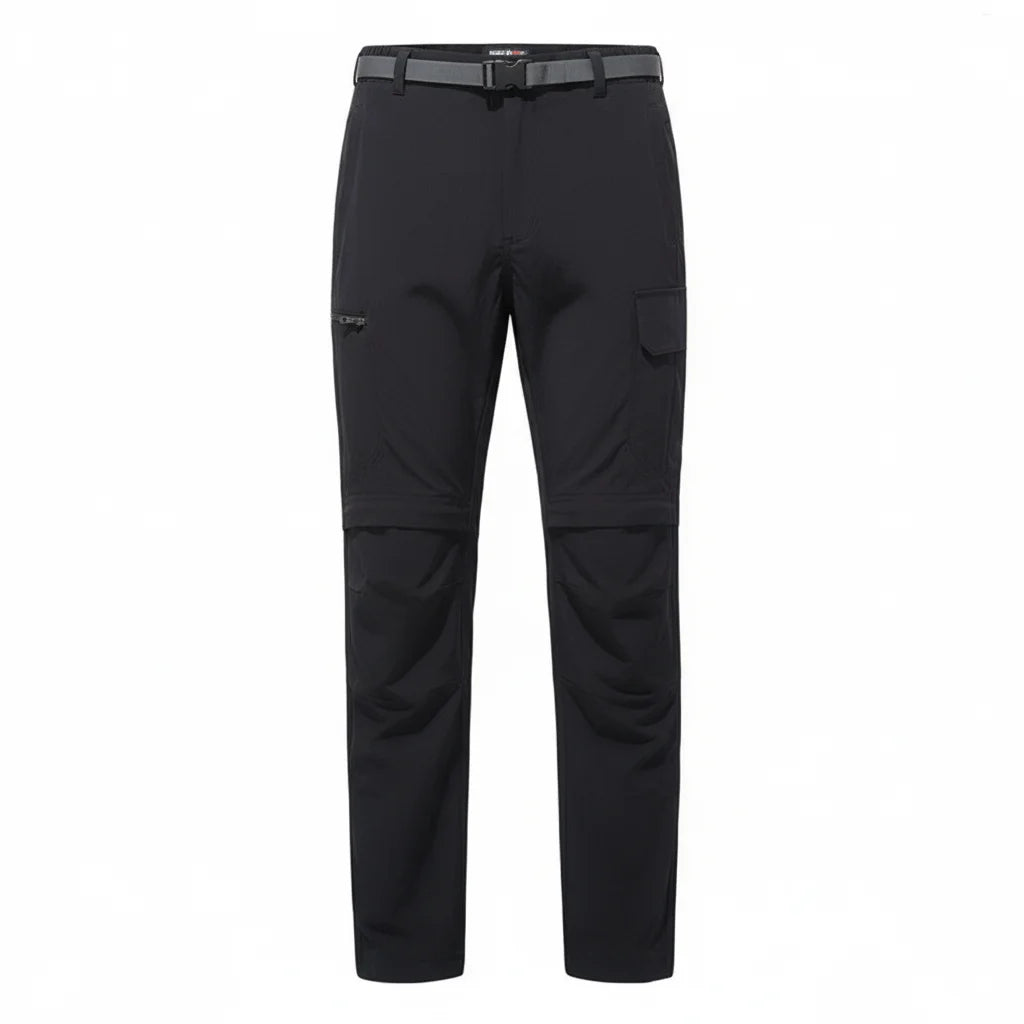 Pantalon de randonnée pour homme Fanuocetar amovible, sèche rapidement, camping, trekking, activités outdoor, pantalon stretch résistant aux rayures