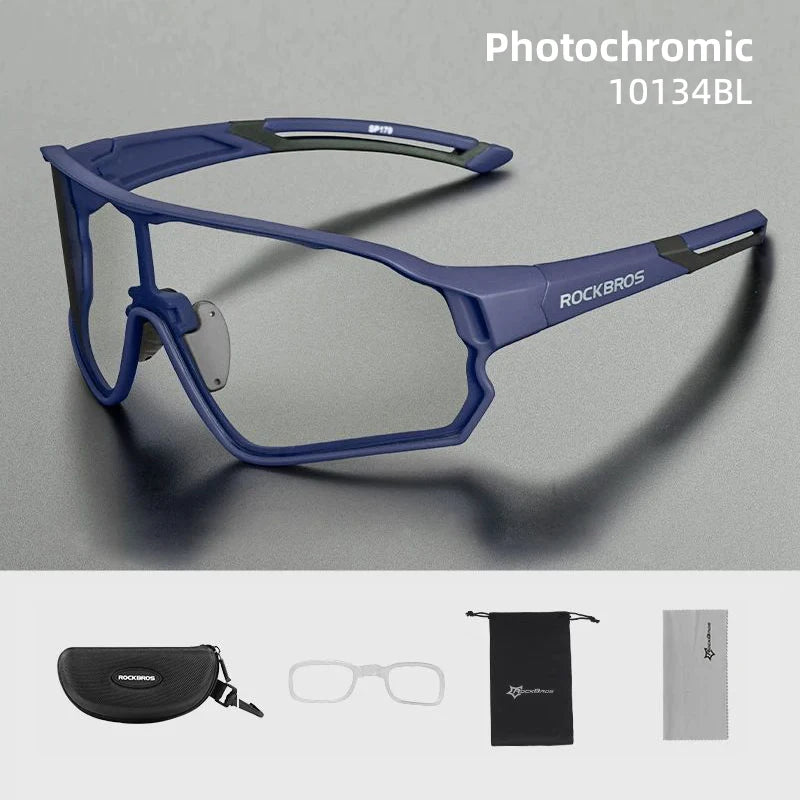 Photochromic Bike Glasses UV400 Cycling Sunglasses for Men and Women