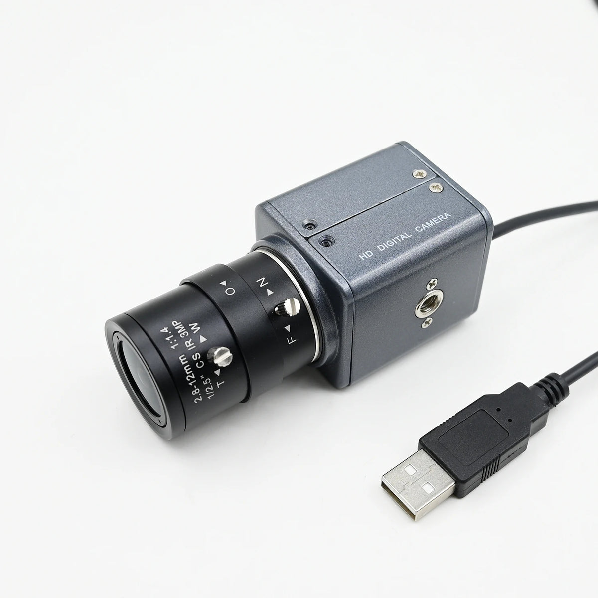 Global Shutter 210fps Monochrome VGA Mini USB Camera with CS Lens