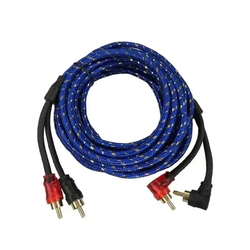 2 RCA to 2 RCA Audio Cable, 1–5 m