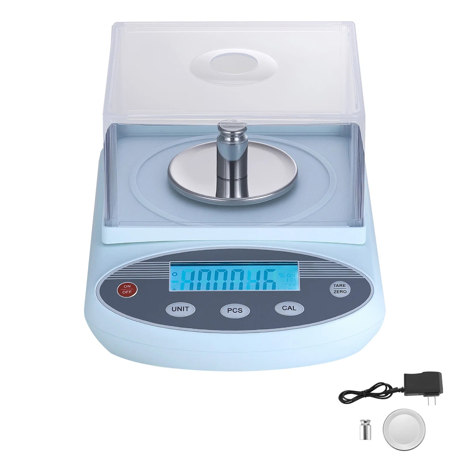 High Precision Analytical Balance 0.001g with Draft Shield