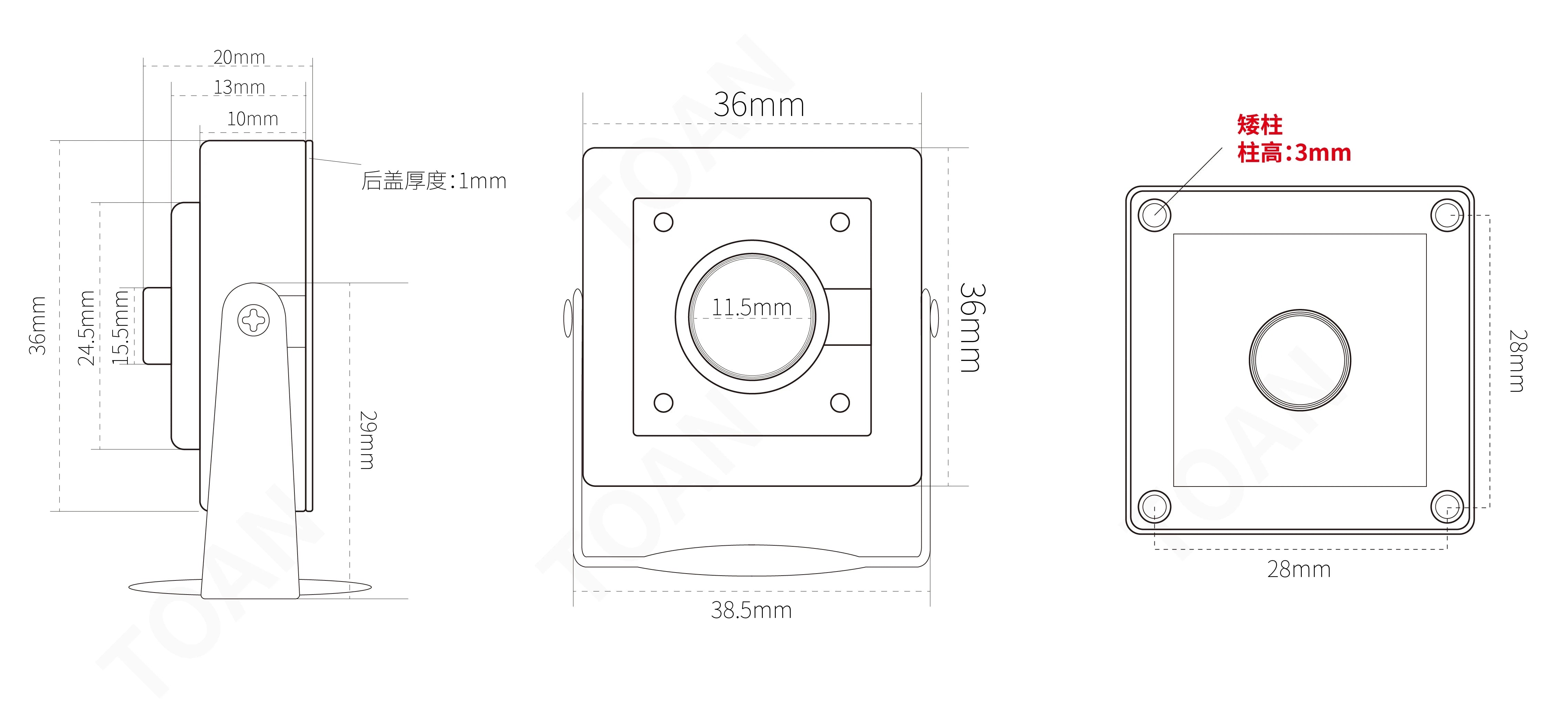 4K 8MP USB Webcam with Wide Angle No Distortion Lens