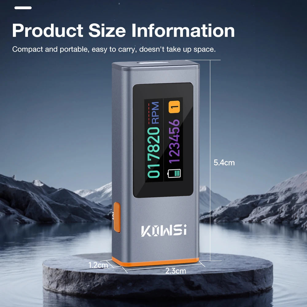 Compact Non-Contact Digital Tachometer