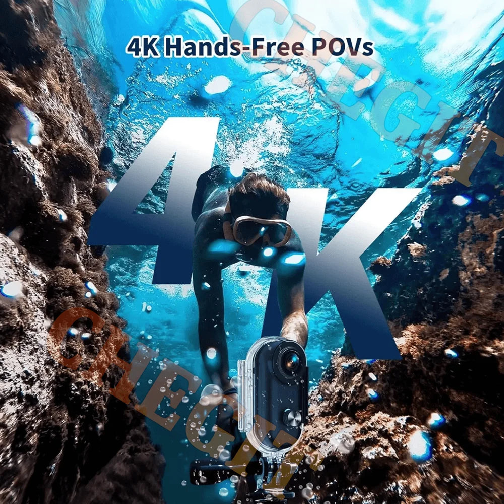Mini Body Camera 1080P/4K WiFi Action Cam