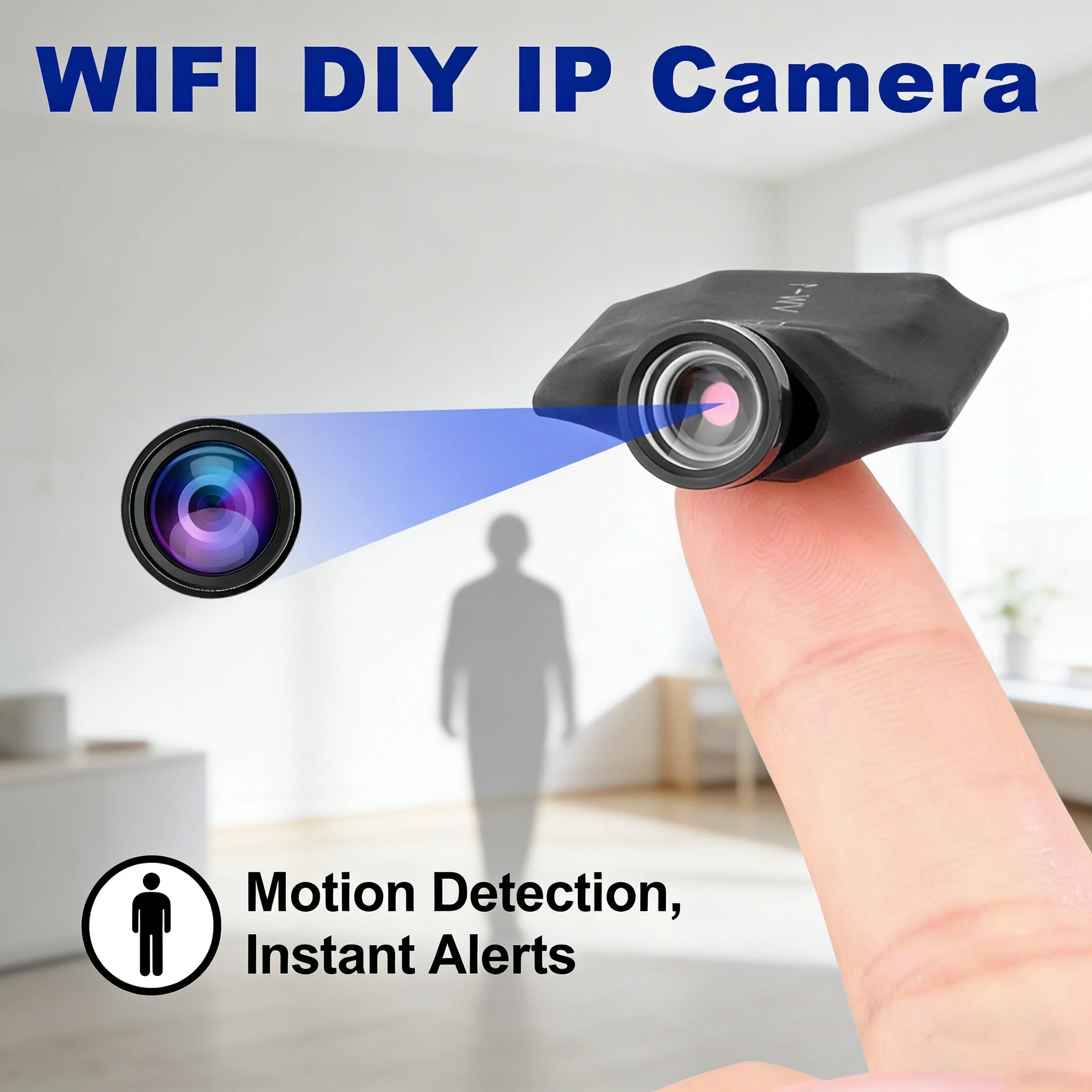 1080P WiFi mini kamera s detekciou pohybu a diaľkovým sledovaním