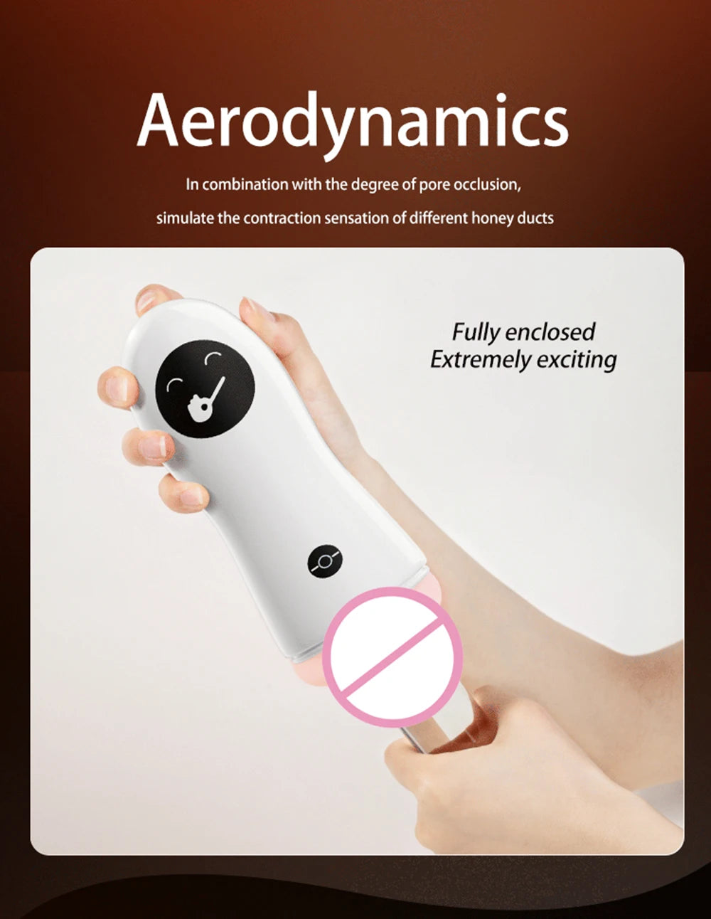 Erkek Mastürbatör Eğitim Kupası Emme Tabanlı