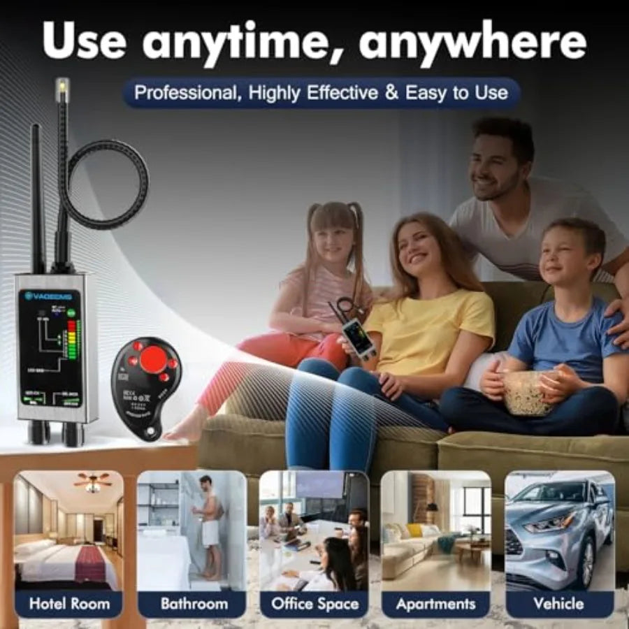 Portable Hidden Camera Detector for Home and Office