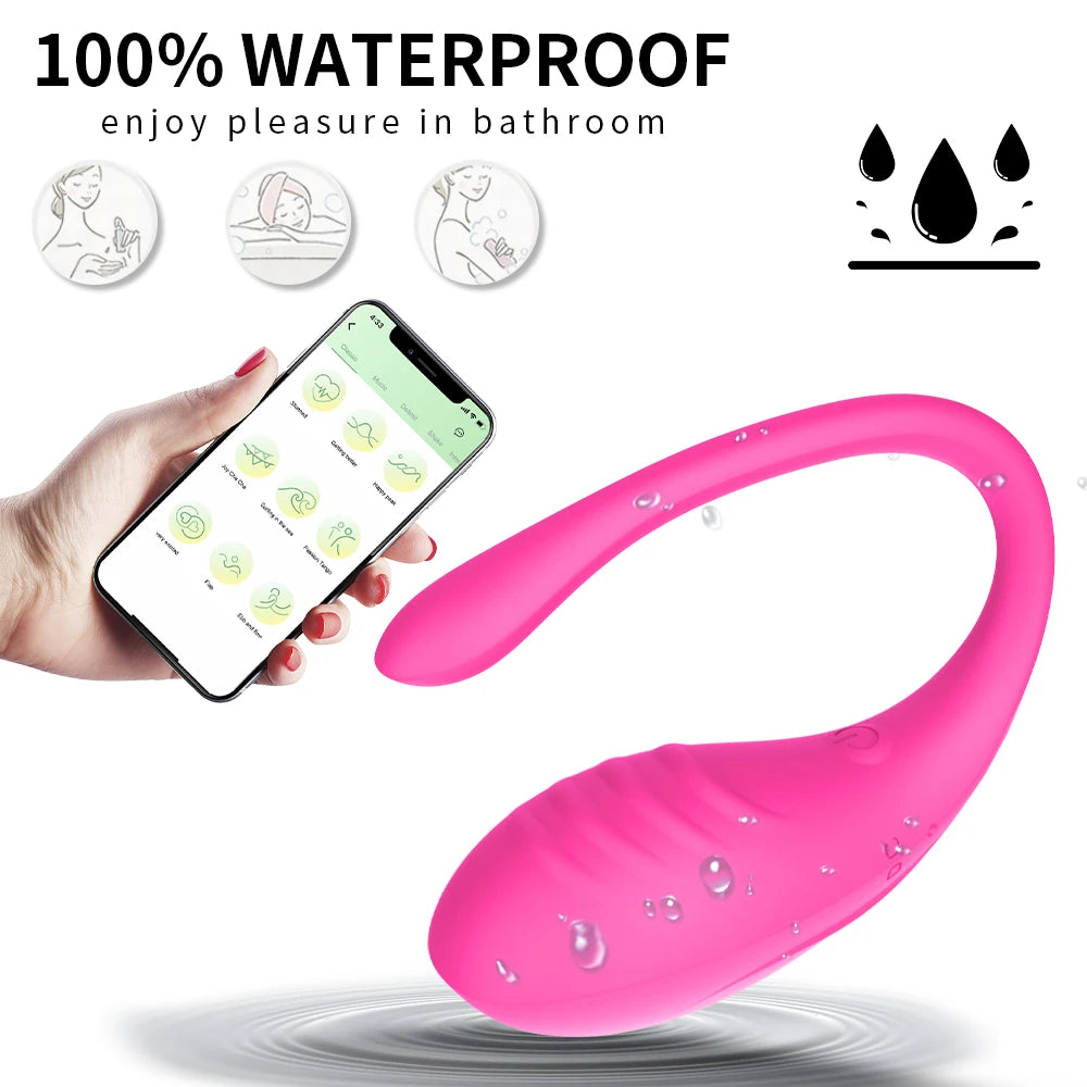 APP Uzaktan Kumandalı Titreşimli Klitoral ve G Noktası Uyarıcı