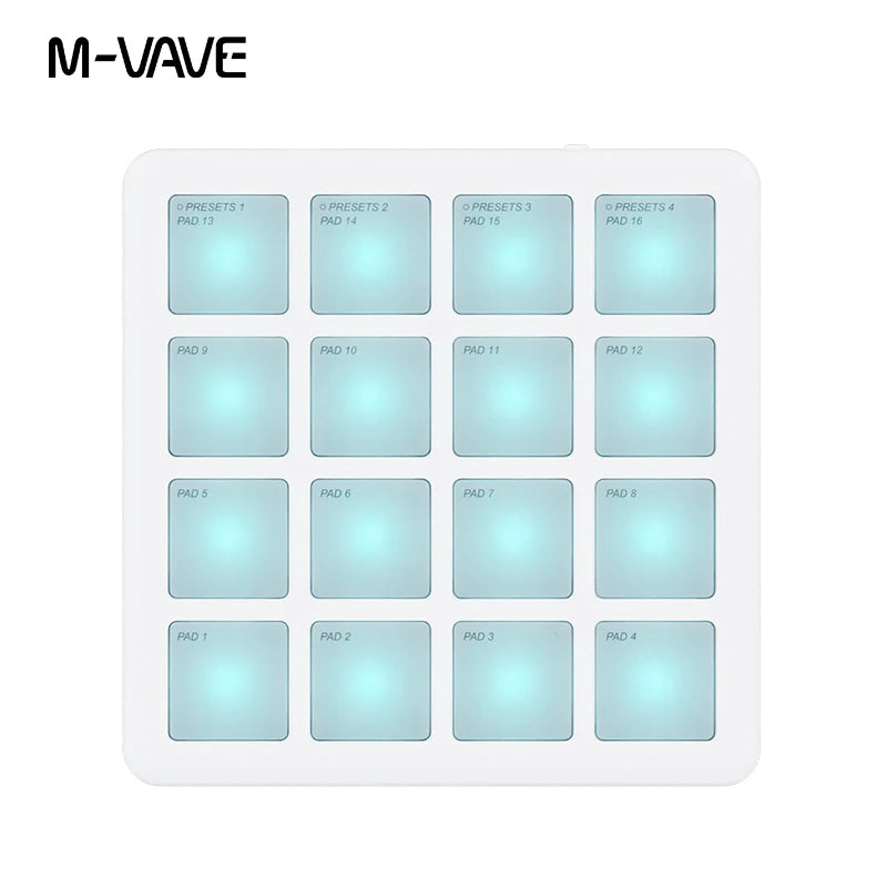 SK-16 draagbare MIDI-padcontroller