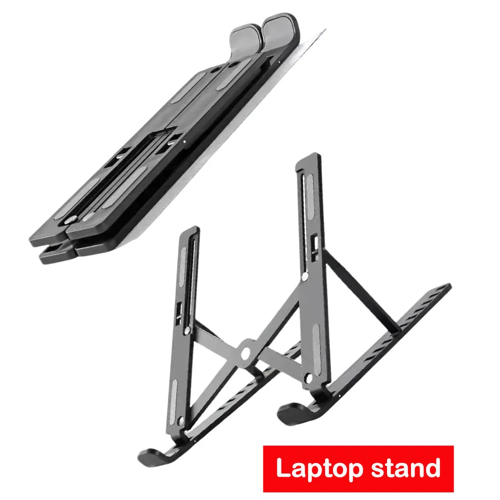 Suport pliabil și reglabil pentru laptop
