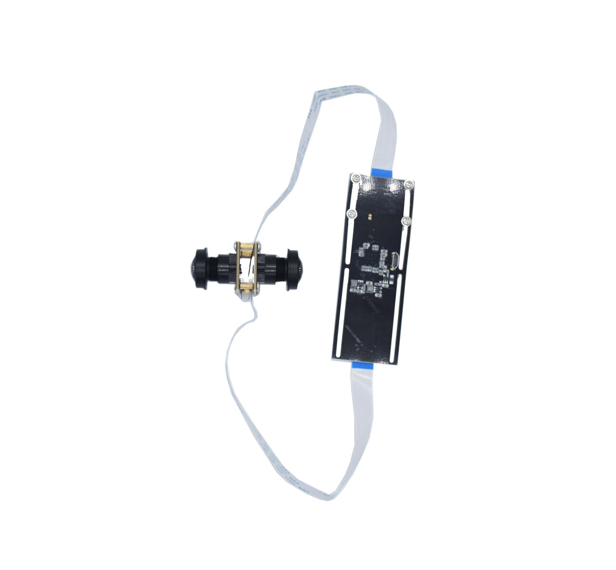 Módulo de Câmara USB Óptica 2MP 1080P Stereo Flexível com Dual Lens para Reconhecimento Facial, 3D, VR