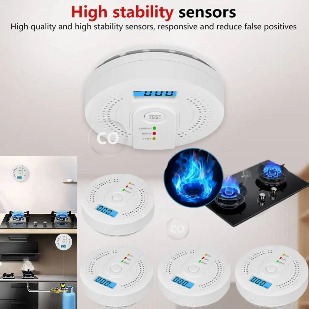 Digital Carbon Monoxide Alarm with Status Light