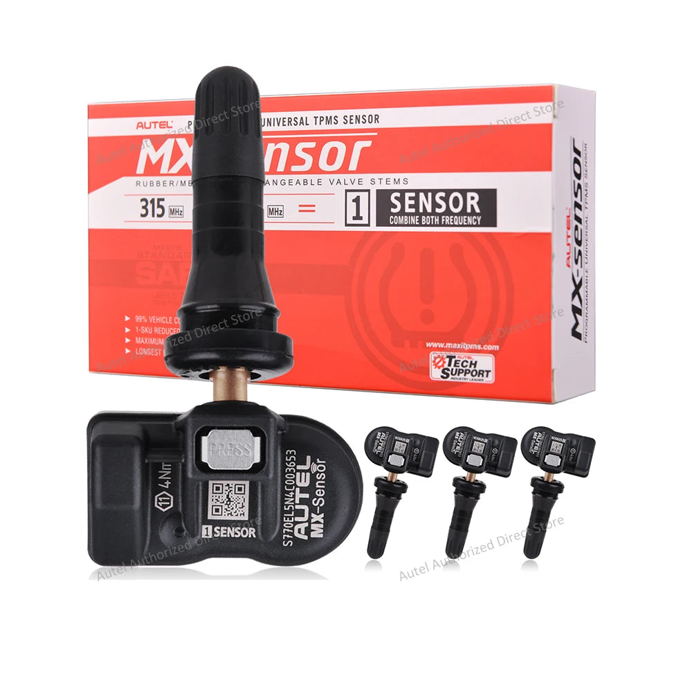 Autel MX-Senzor 2-v-1 TPMS 315MHz in 433MHz za pritisk, zamenjava