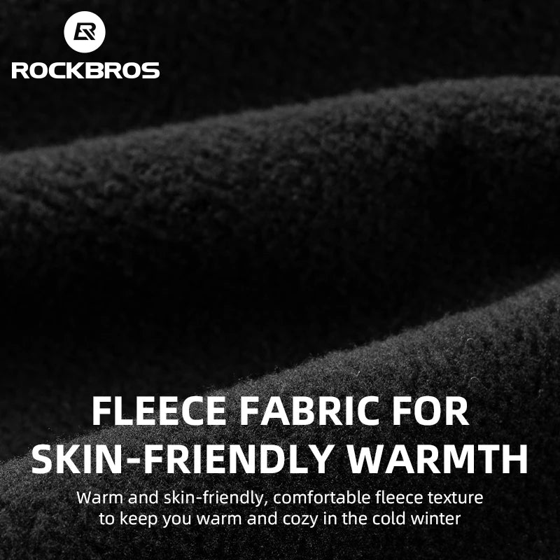 Winter Thermal Cycling Vest Windproof Fleece Sleeveless Jacket