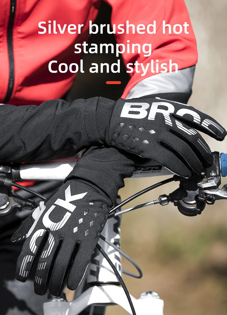 Thermal Cycling Gloves for Cold Weather Riding
