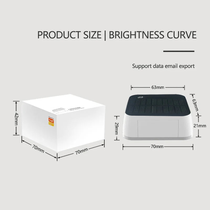 Tuya WiFi Solar Light Sensor, IP65 Outdoor