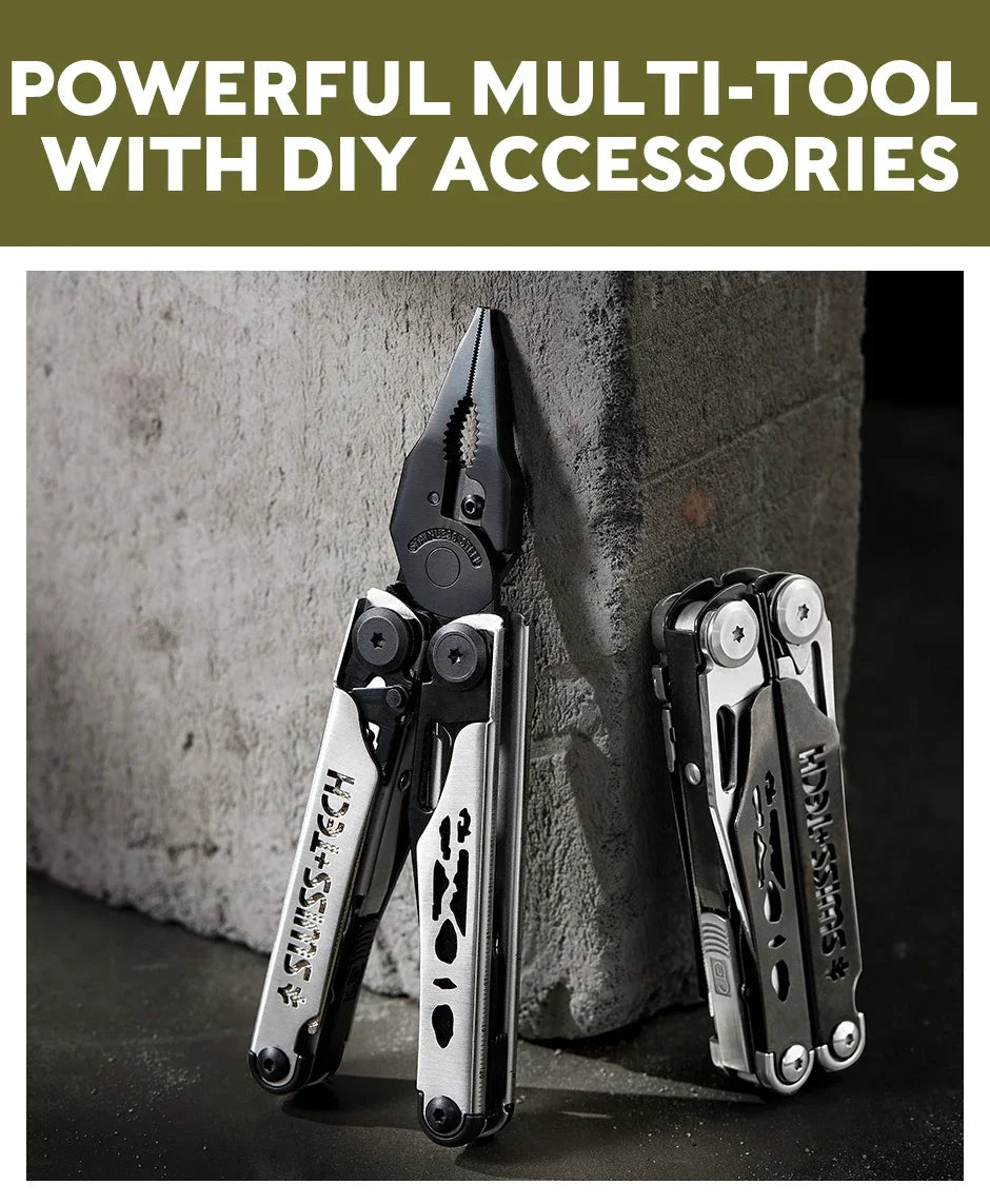 37-in-1 Folding Pliers Multitool