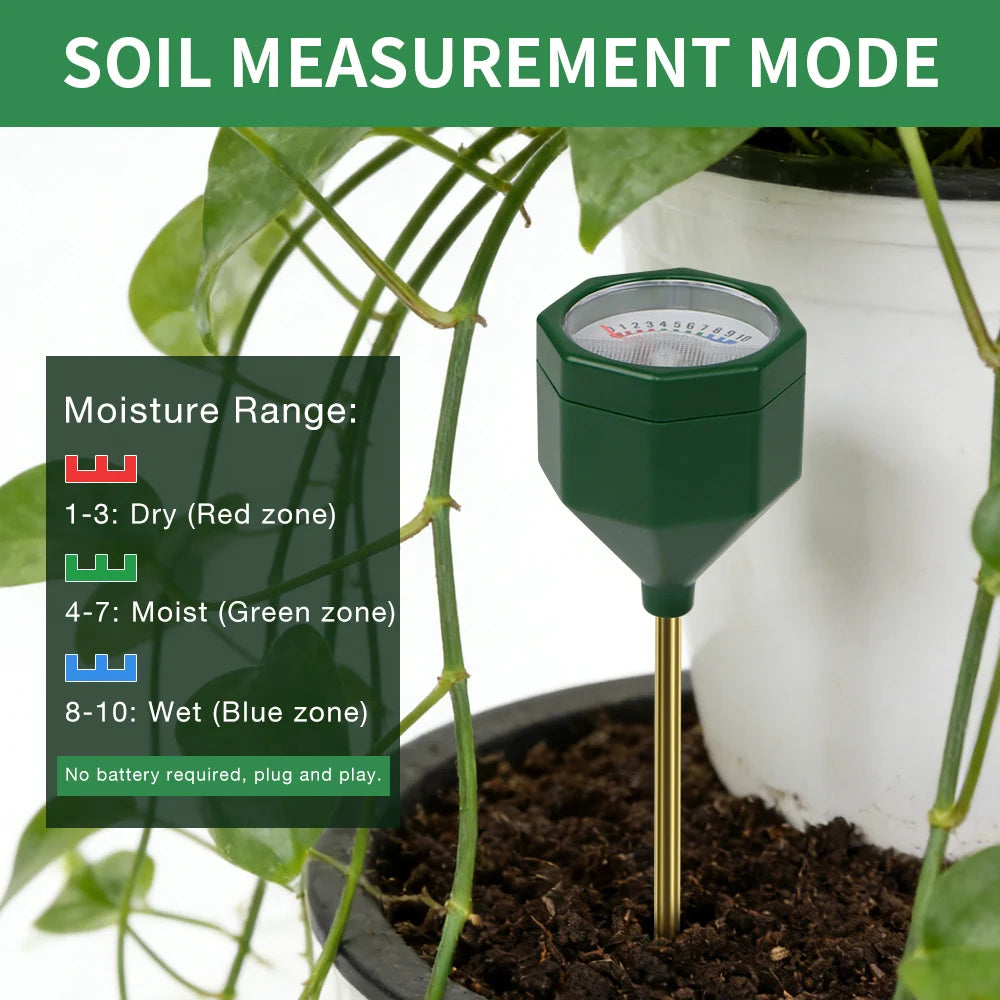 Battery-Free Soil Moisture Probe