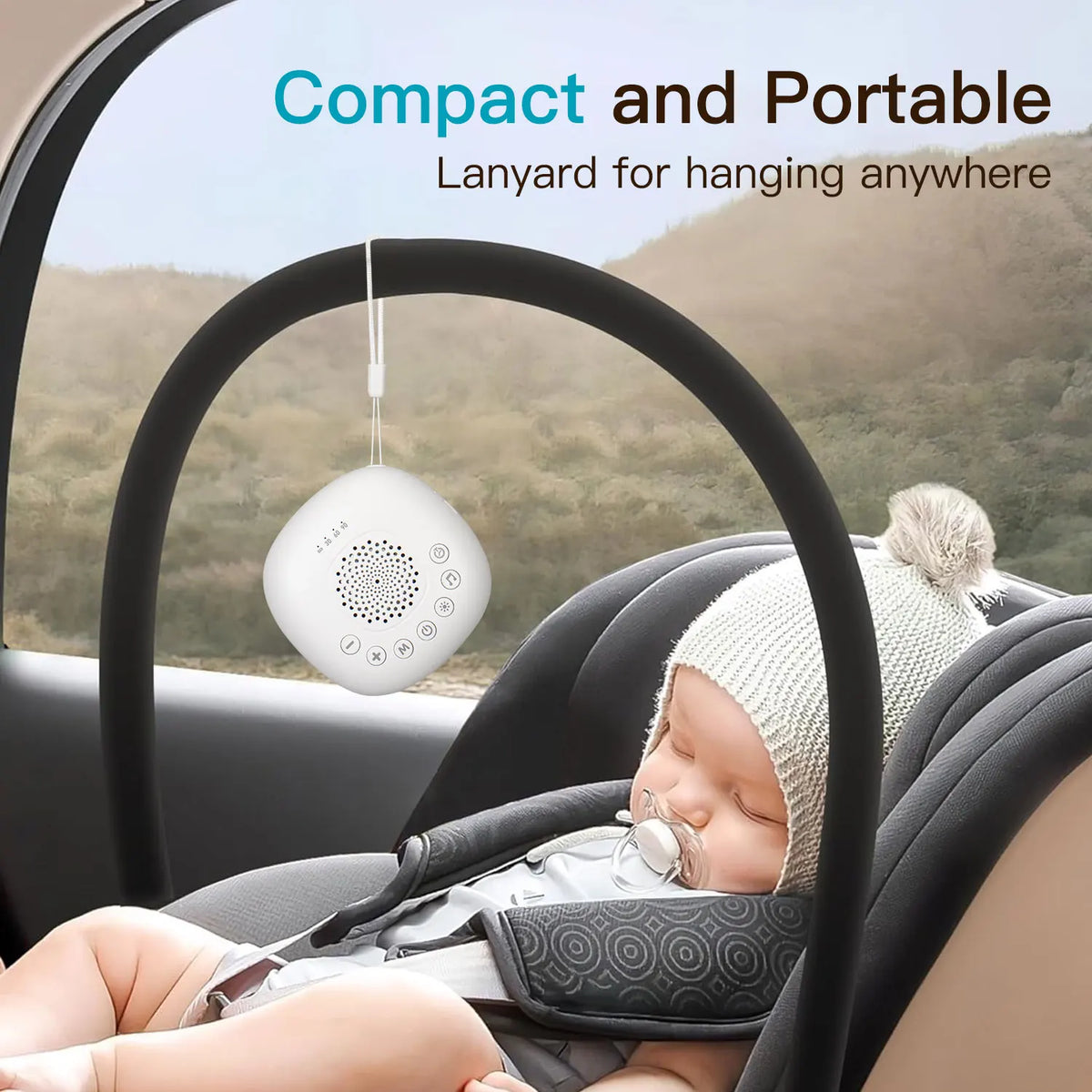 Rechargeable Sleep Sound Machine with Night Light