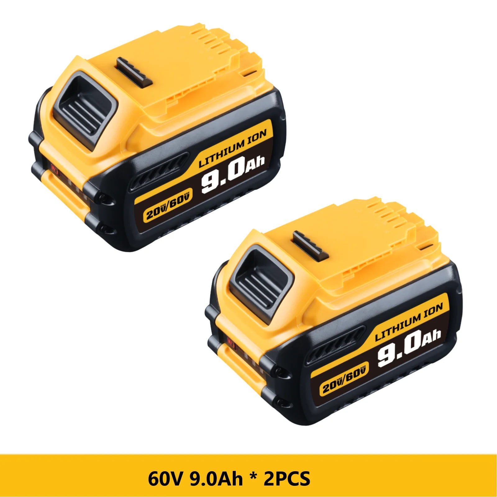 9/12/15Ah DCB609 20v 60v Max Lithium-ion Battery 21700 Replace for Dewalt DCB606 DCB200 DCB182 Power Tool Battery Pin