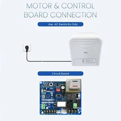 Automatic Sliding Gate Opener Kit 800kg/1600kg with Remote Control