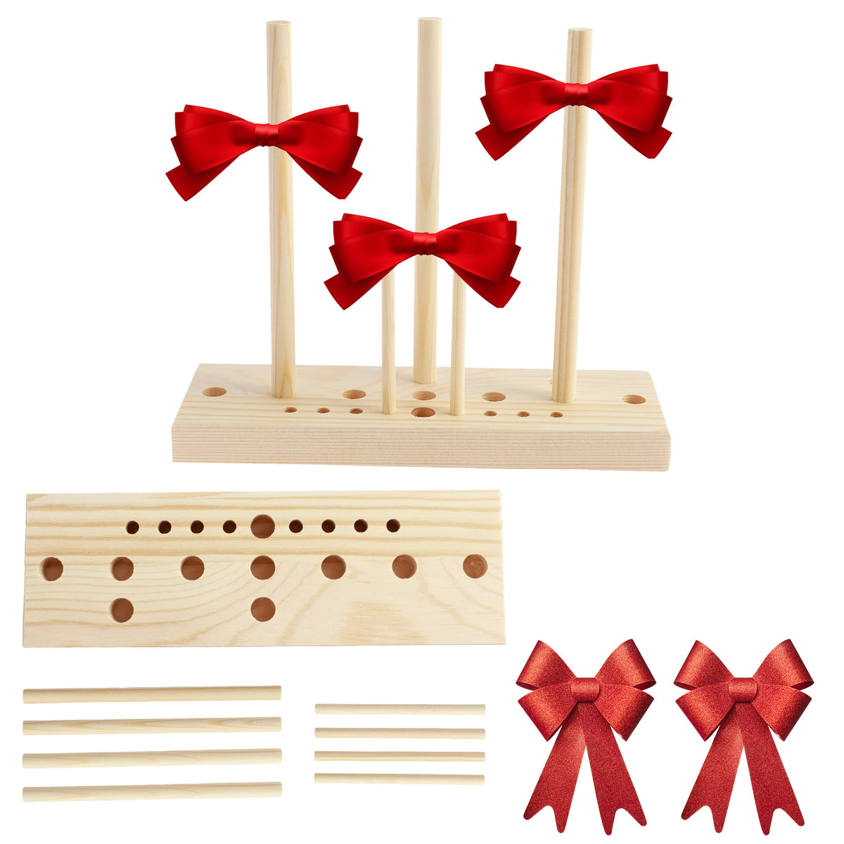 Adjustable Wooden Bow Maker – A, B or C Kit
