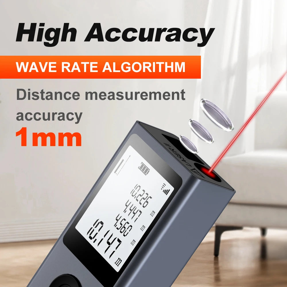 Rechargeable Mini Laser Distance Meter - Options