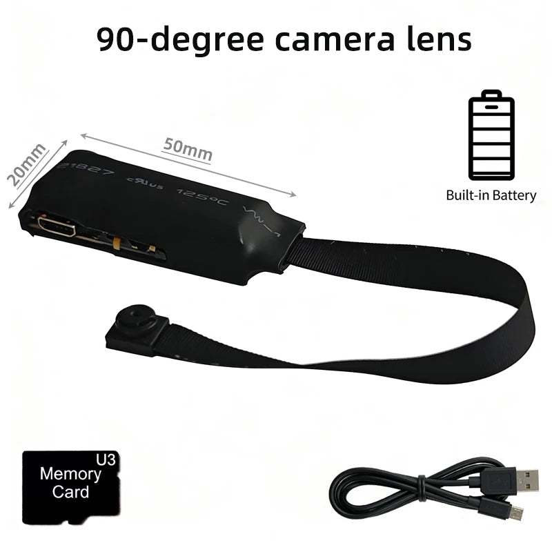 Mini WiFi biztonsági kamera 1080P mozgásérzékeléssel és távoli megtekintéssel