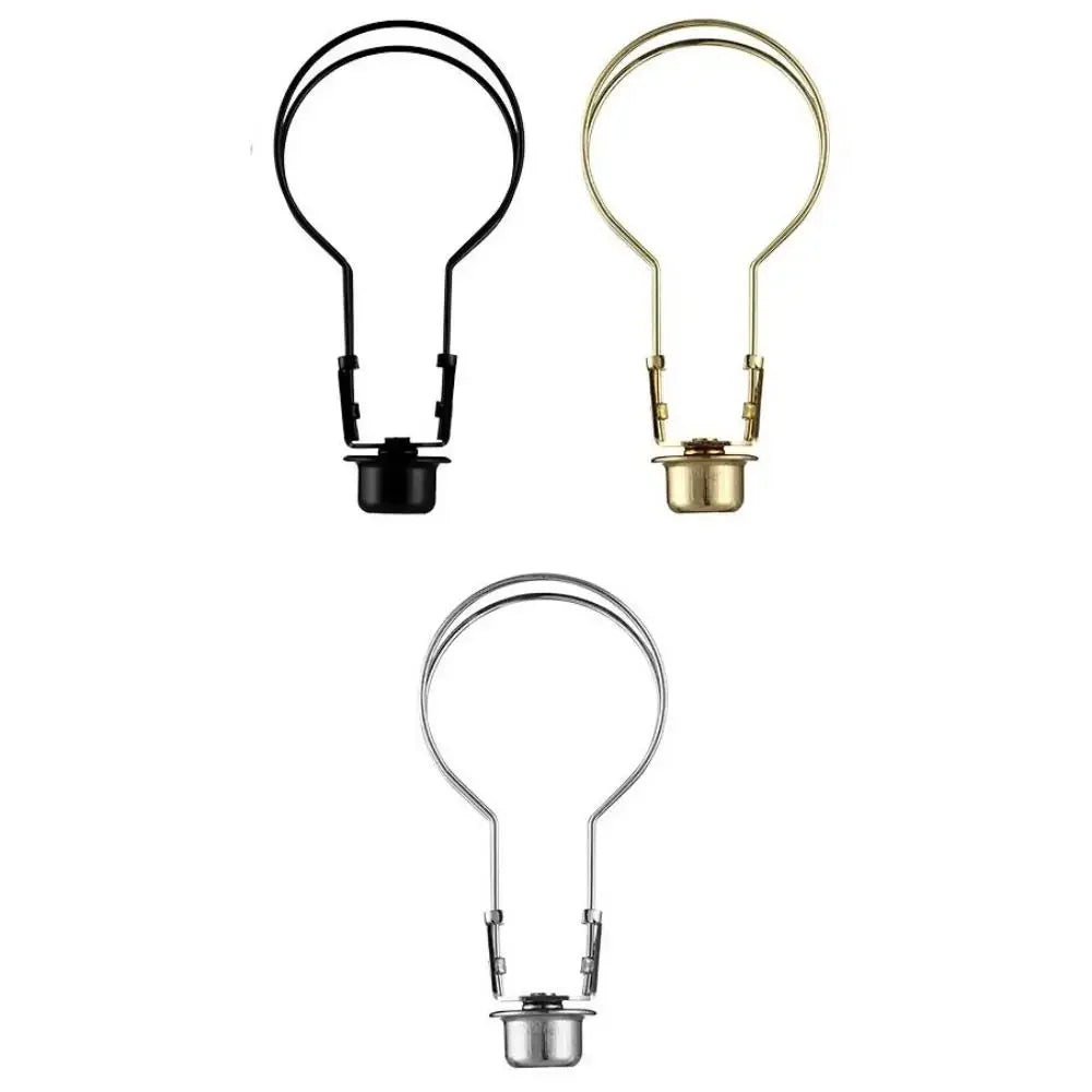 Spirbryl-clip lampeskærm-adapter, udvalgt metalfinish
