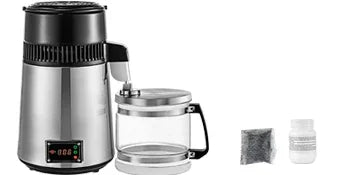 4L Water Distiller Machine 750W with Adjustable Temperature