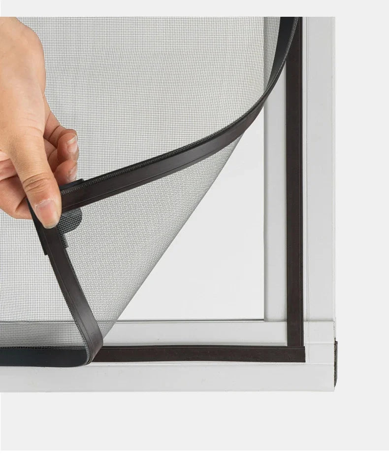 Removable Magnetic Window Insect Screen Kit
