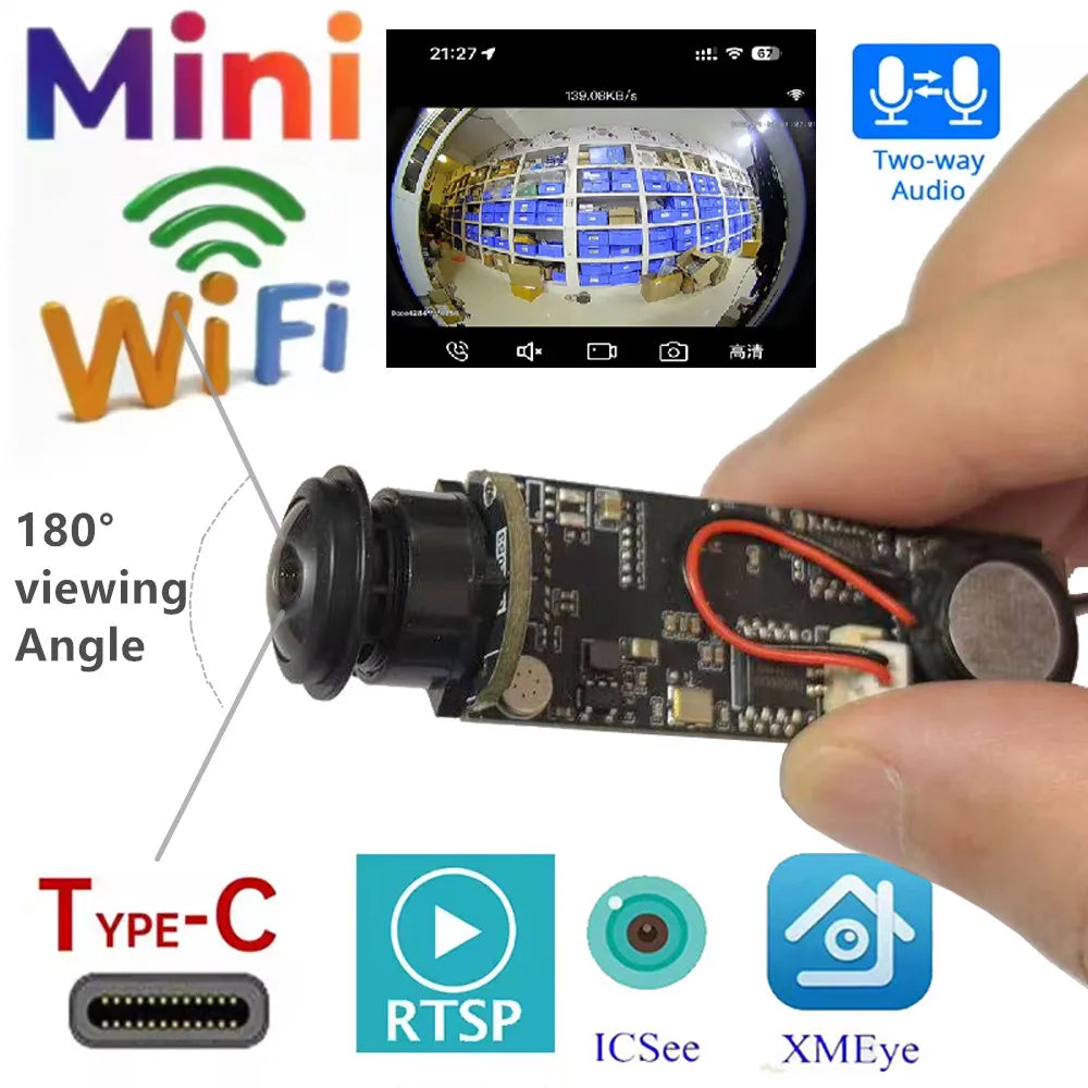 HD WiFi mini kamera modul