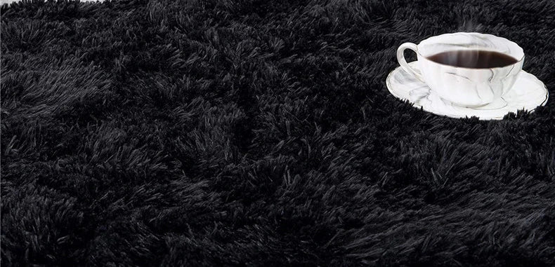 White Fluffy Hall Carpet Modern Living Room Bedroom Home Decor Large Mats Thickened Non-Slip Girl Children's Room Pink Furry Rug 