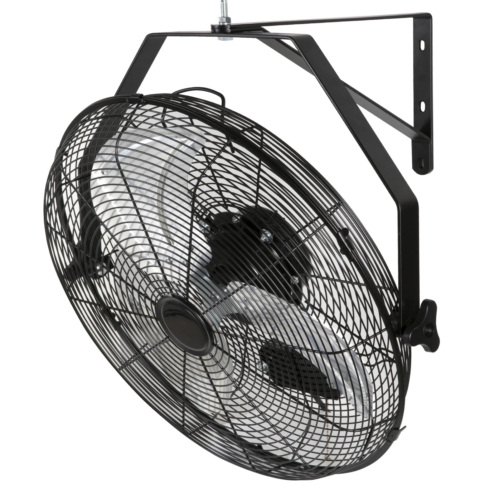 Vægmonteret industriventilator 4150 CFM vandtæt oscillerende 90W