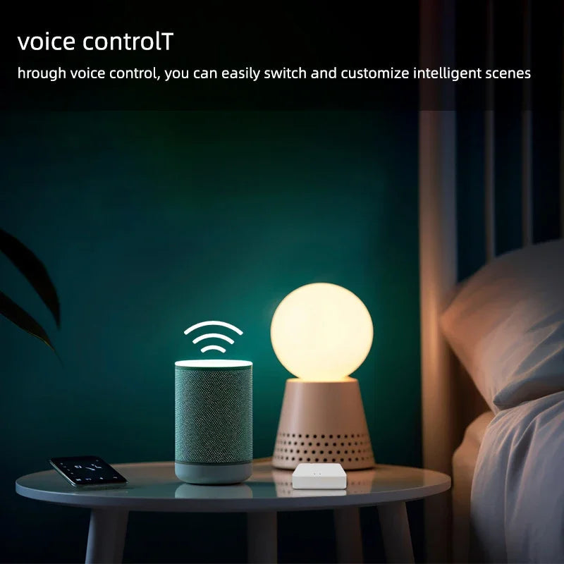 Tuya Bluetooth/Zigbee Gateway Hub  Wireless Bridge Smart Life APP Remote Control Automation Device Works with Alexa Google 