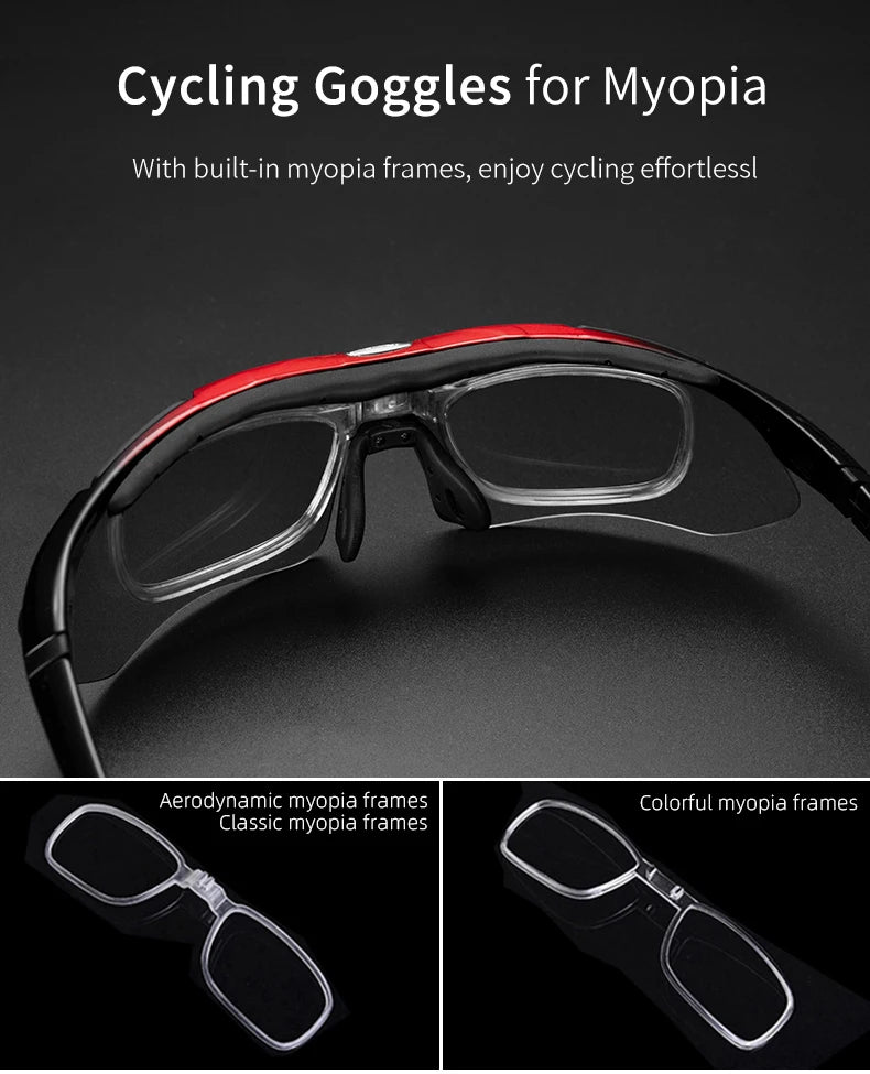 Polarized Photochromic Cycling Sunglasses with UV Protection
