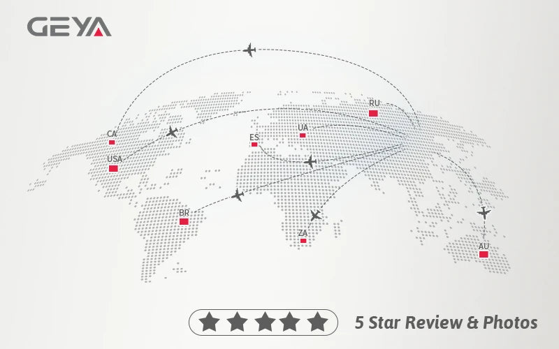 GEYA GRD9L Type A RCD Auto Recloser Differential Circuit Breaker