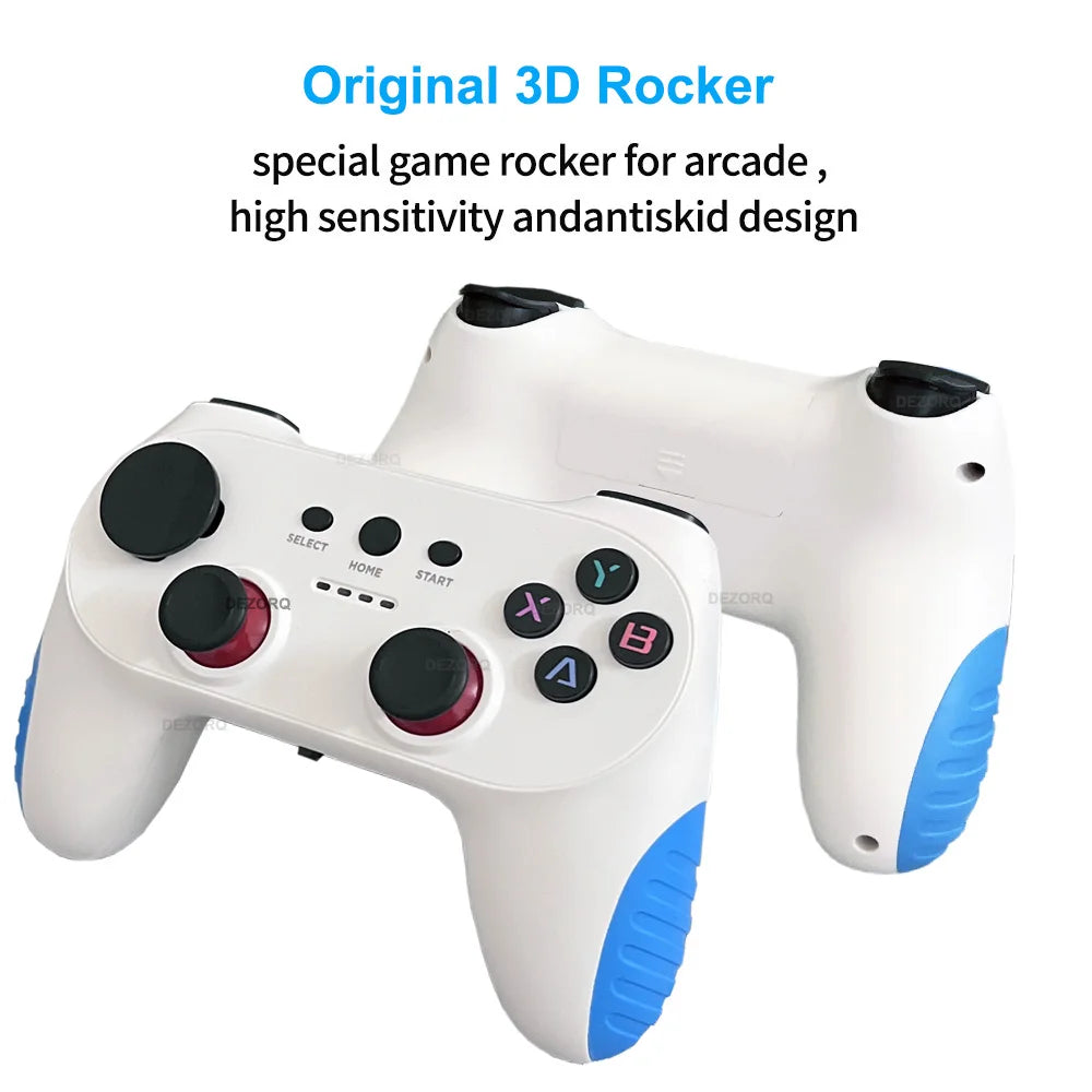 128G X10 PRO GameStick 4K HD TV Video Game Console  S905 X3 Retro Games Dual 2.4G Controller