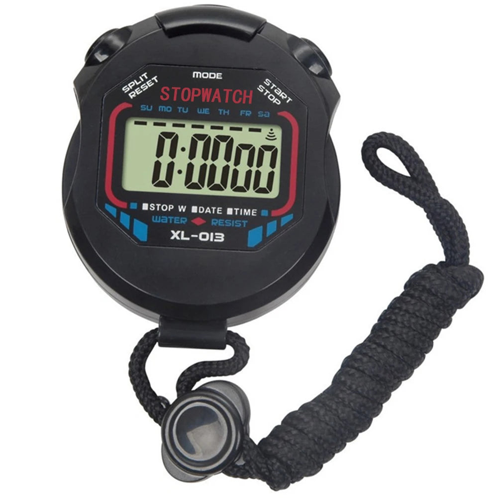 Digitale handstopwatch voor sport met alarm