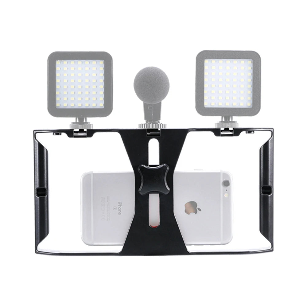 Smartphone Video Cage with Accessory Mounts