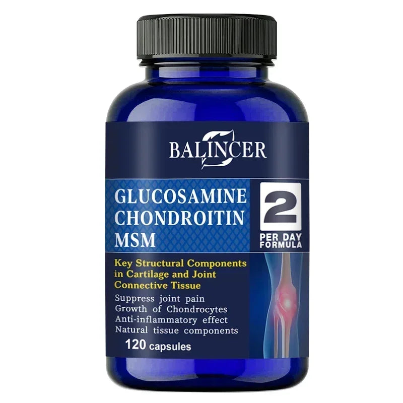 Glukosamin, chondroitin a doplňkové kapsle MSM