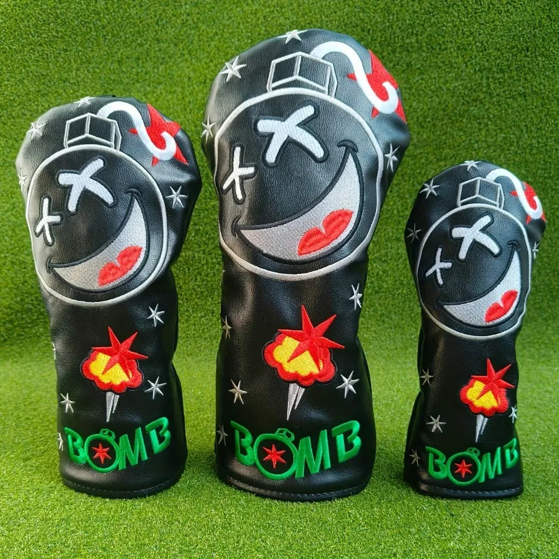Smile-Design Golf Club Headcovers, Options